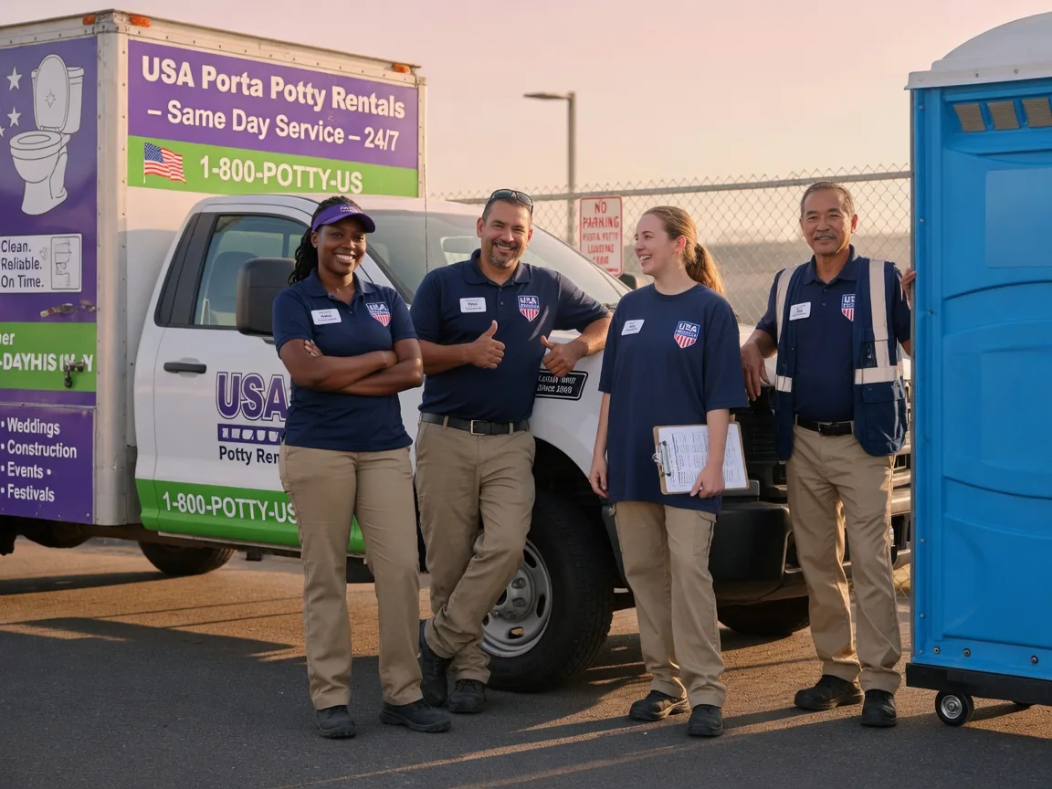Porta Potty Rental company in Cedar Park, TX